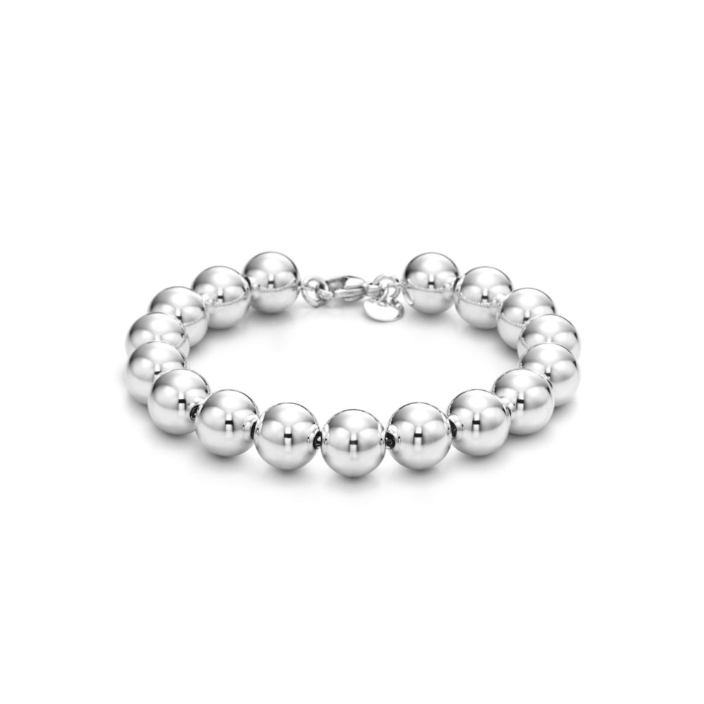 Tiffany Sterling Silver Ball 10mm Bracelet